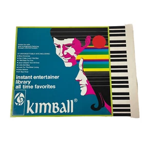 Partitura Libro Musical Kimball Instant Artainer Library 1972 - Imagen 1 de 5