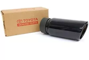 16 - 19 TOYOTA TACOMA SR SR5 LIMITED TRD EXHAUST TIP BLACK CHROME NEW 35180-02 - Picture 1 of 6