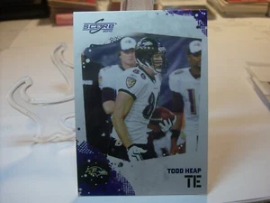 2010 Score Glossy #27 - Todd Heap - Baltimore Ravens  10-205 - Picture 1 of 2