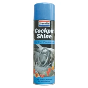 Granville Cockpit Shine Gloss New Car Fragrance - Interior/Exterior Trim - 500ml - Picture 1 of 1