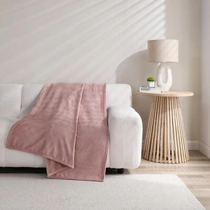 Kate Aurora Ultra Soft & Plush Hypoallergenic Boston Accent Fleece Throw Blanket - Picture 1 of 26