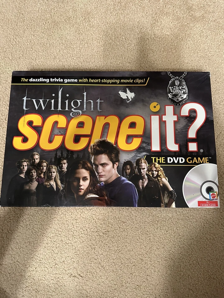 2009 Twilight Scene It? DVD Game Complete TESTED, Missing One Game Piece - Image 1 of 1