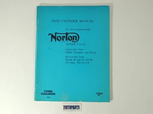 Norton Twin Cylinder Manual Jubilee Electra 88 99 G15 - Bild 1 von 3