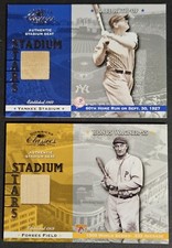 2001 Donruss Classics Babe Ruth Stadium Stars #SS-1 Plus Honus Wagner