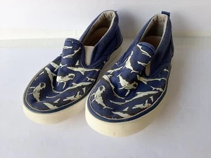 Jungen Gap Marineblau Slipper Freizeit Sneaker Größe 11 - Bild 1 von 6