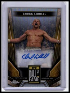 UFC CHUCK LIDDELL 2024 TOPPS CHROME HALL OF FAME AUTOGRAPH SILVER /150 - Bild 1 von 1