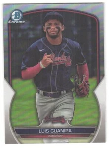 2023 Bowman Draft: Chrome Refractor Luis Guanipa #BDC-78 - Picture 1 of 2