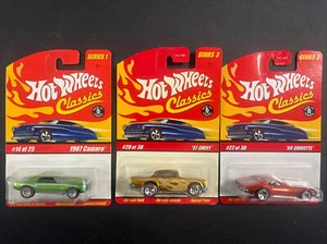 Hot Wheels 2004/2006 Classics Series 1& 3, Camaro, Chevy & Corvette - Picture 1 of 12