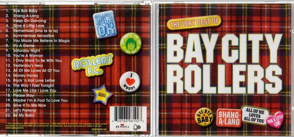 The Very Best of Bay City Rollers (22 track CD, 2004) - Image 1 of 1