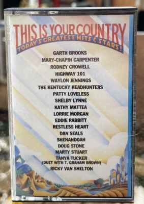 This is Your Country Today's Greatest Hits & Stars! Cassette Tape 1980s  - Image 1 of 4