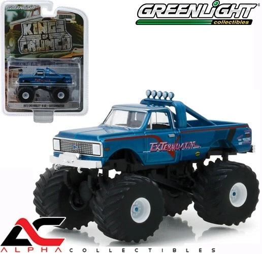 GREENLIGHT 49020D 1:64 1972 CHEVY K-10 MONSTER TRUCK EXTERMINATOR - Imagem 1 de 1