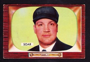 1955 BOWMAN #279 HANK SOAR A.L. UMPIRE