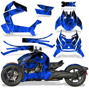 Calcomanías adhesivas gráficas para Can-Am Ryker NO RALLY 19-24 y rally 19-21 flames u - Imagen 1 de 5