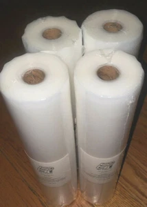 FOUR 15x50 Rolls Food Magic Seal Vacuum Sealer Food Storage Bags! Great $$ Saver - Picture 1 of 9