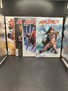 Red Sonja lot Of 4 -#’s 2, 3, 4 & 6.  Dynamite Entertainment- 2016 (A39)(1)
