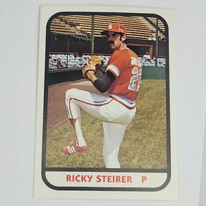 1981 Salt Lake City Gulls Minor League TCMA #12 Ricky F. Steirer (A)