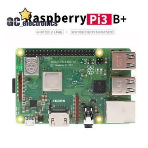 NEW Raspberry Pi 3 Model B+ Plus 1.4 GHz 64Bit Quad WLAN 5GHz - Afbeelding 1 van 4