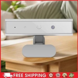Facial Recognition Webcam HD 1080P 2MP USB Webcam for Windows 10/11 (Silver) NEW - Photo 1/9
