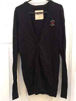 Hollister Navy Cardigan Size Small to Fit UK 8 - Image 1 of 2