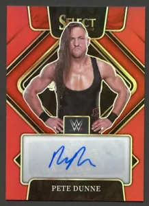 Pete Dunne #SG-PDN signed Auto 2022 Panini Select WWE Trading Card 93/99 - Bild 1 von 1