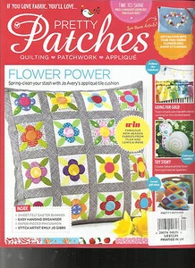 PRETTY PATCHES,    APRIL, 2017   ISSUE, 34    QUILTING * PATCHWORK * APPLIQUE  - Picture 1 of 1
