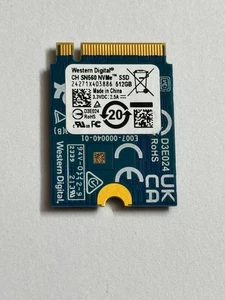 WD CH SN560 51GB M.2 2230 SSD NVMe PCIe 4 x 2 For Xbox Series X/S Expansion Card - Afbeelding 1 van 10