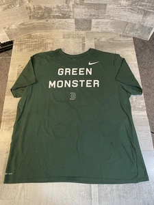 Boston Red Sox Fenway Park Monstruo Verde Para Hombres 3XL Nike Dri-Fit Camiseta Verde - Imagen 1 de 7