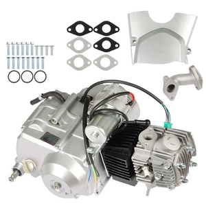 125cc 4 Stroke ATV Engine Motor 3-Speed Semi Auto w/Reverse For ATV Quad Go Kart - Bild 1 von 20