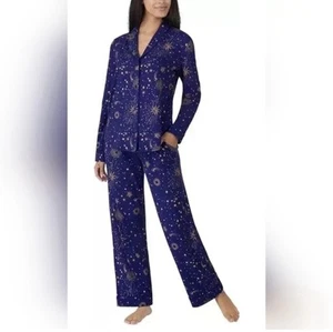 Pantalone Pigiama Servizio Camera Celeste Capriccioso Taglia L - Foto 1 di 3