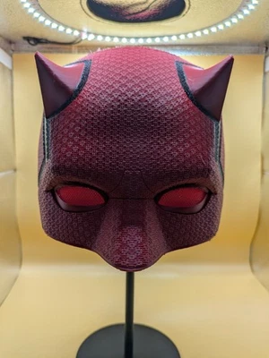 Máscara de Cosplay Daredevil Reborn - Casco Marvel para Comic Con y Juego de Rol de Superhéroes Foto 1 de 4