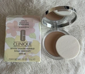 Clinique Almost Powder Makeup SPF 18, 0.35 oz/10g FULL Size - 04 Neutral - Picture 1 of 1
