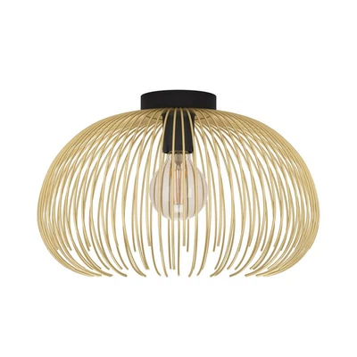 Eglo Deckenlampe Venezuela Deckenlampe Lampe Leuchte Dekoleuchte gold schwarz61 - Bild 1 von 3