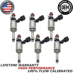 6x Inyector de combustible Denso nuevo fabricante de equipos originales para Ford Transit-350/350 HD 2015-2018 3,5 L V6 - Imagen 1 de 6