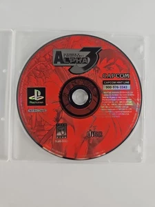 Street Fighter Alpha 3 PS1 PlayStation solo disco Sony - Imagen 1 de 2