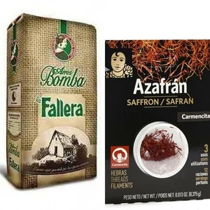 1kg Reis Bomba la Fallera + 0,375gr. Safran Carmencita für Paella - Bild 1 von 1