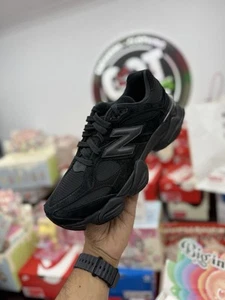 New Balance 9060 Triple Black - Black Cat - 10.5M - Picture 1 of 4