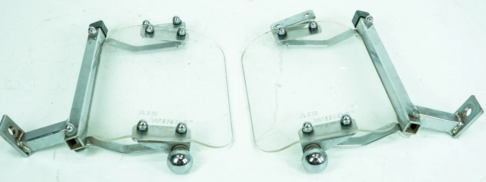 Harley Electra Glide Touring 1980 motowings ala de aire deflector de viento soportes 1353 Foto 1 de 4