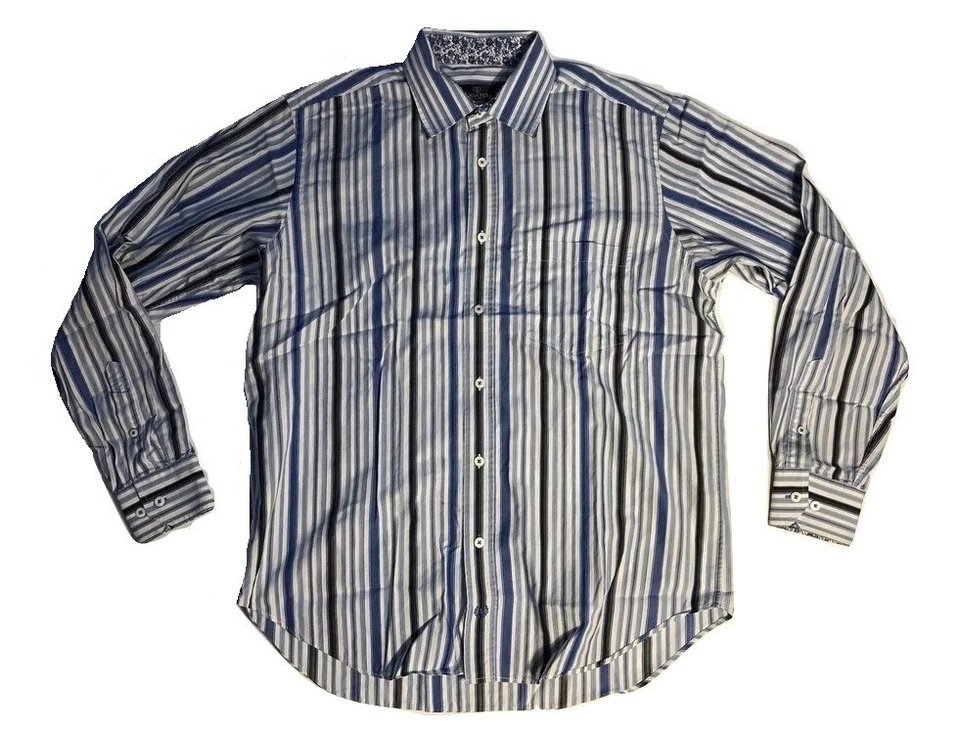 Bugatchi Uomo Button Down Size Large C5 - Image 1 of 4