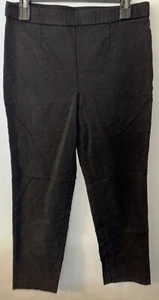 JM Collection Women’s Size Medium M Pants Black Elastic Waist Stretchy Casual - Picture 1 of 4