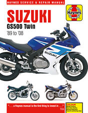 Haynes Workshop Manual For Suzuki GS500EK-EY, K1-5, GS500F K4-K5 89-08