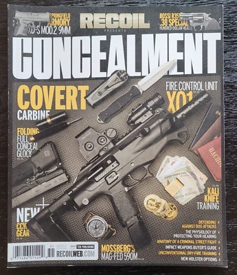 Recoil Concealment Magazine Issue 12 Covert Carbine Preparedness Lifestyle - Image 1 of 4