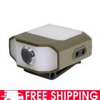 Waterproof Sensor Camping Headlamp COB LED Cap Clip Head Lamp (NO Car Charger)
