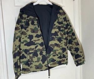 Bathing Ape hooded windbreaker BAPE camo; men's size Small - Picture 1 of 6