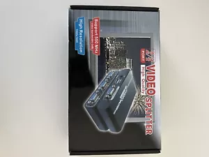 2 Port VGA Switch Video Splitter - Picture 1 of 8