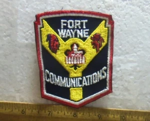 Fort Wayne Communications Embroidered Patch (NOS) - Picture 1 of 4