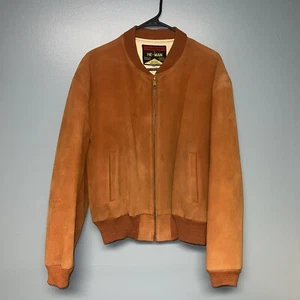 Vintage He-Man Forester Bomber Jacket Large Made In Japan 70s Vtg Rare Brown - Picture 1 of 9