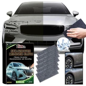 .UK-6Pcs For Car Scratches Nano Magic Cloth Scratch Remover New New - Picture 1 of 13