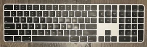 Apple Magic Wireless Keyboard Replacement Gray KEYCAPS KEYS (MMMR3LL/A) (A2520) - Picture 1 of 5