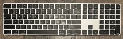 Apple Magic Wireless Keyboard Replacement Gray KEYCAPS KEYS (MMMR3LL/A) (A2520) - Image 1 of 4