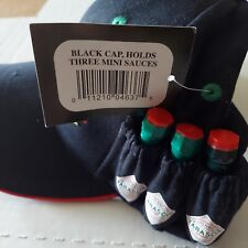 Tabasco Brand Baseball Hat Cap w/ Logo Adult Adjustable Carry 3 Mini Bottles